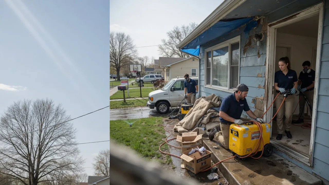 Basement Flood Cleanup in Norwalk, OH near me